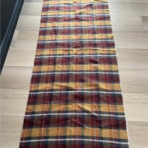 Roots Plaid scarf /throw blanket